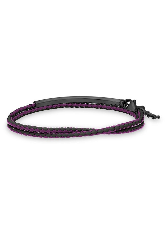 Cerruti 1881 Gents Bracelet Purple – Unique and Stylish Design for Men