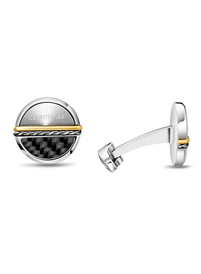 Cerruti 1881 Cufflinks for Men in Silver