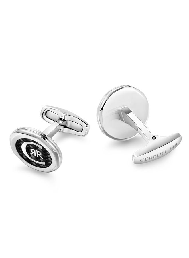 Cerruti 1881 Cufflinks for Men in Silver