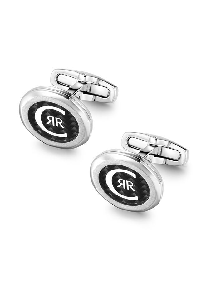 Cerruti 1881 Cufflinks for Men in Silver