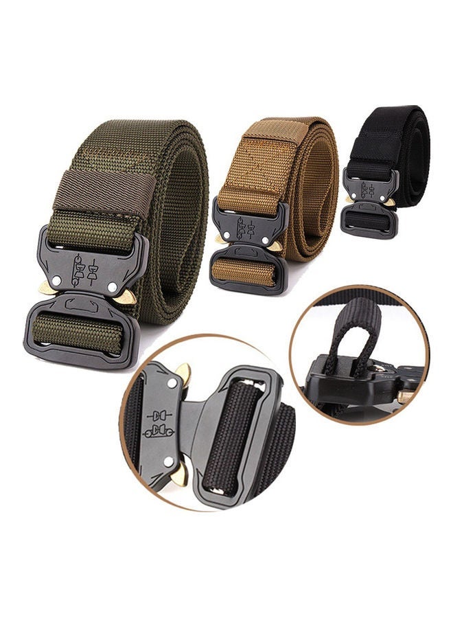 Nylon Military Tactical Belt Waistband for Outdoor Training Wargame Combat 20 x 10 20cm