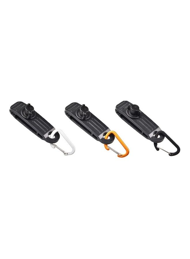 10-Piece Outdoor Camping Canopy Windproof Plastic Clip 2.5 x 1.5 8.5cm