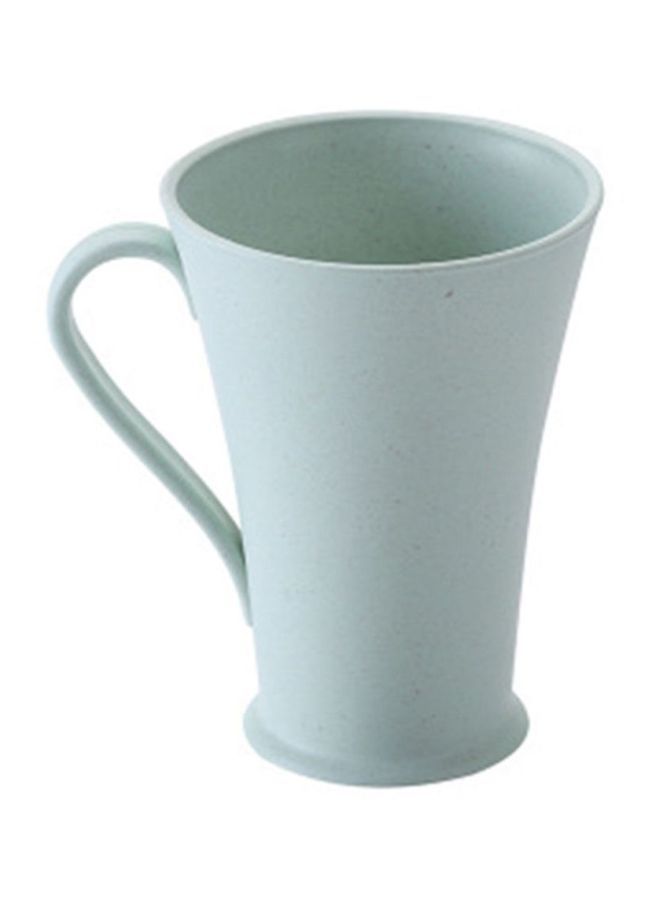 Ecological Bamboo Fibre Drinking Tumbler With Handle Blue 11.6x9.3x12.6cm