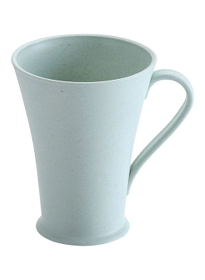 Ecological Bamboo Fibre Drinking Tumbler With Handle Blue 11.6x9.3x12.6cm
