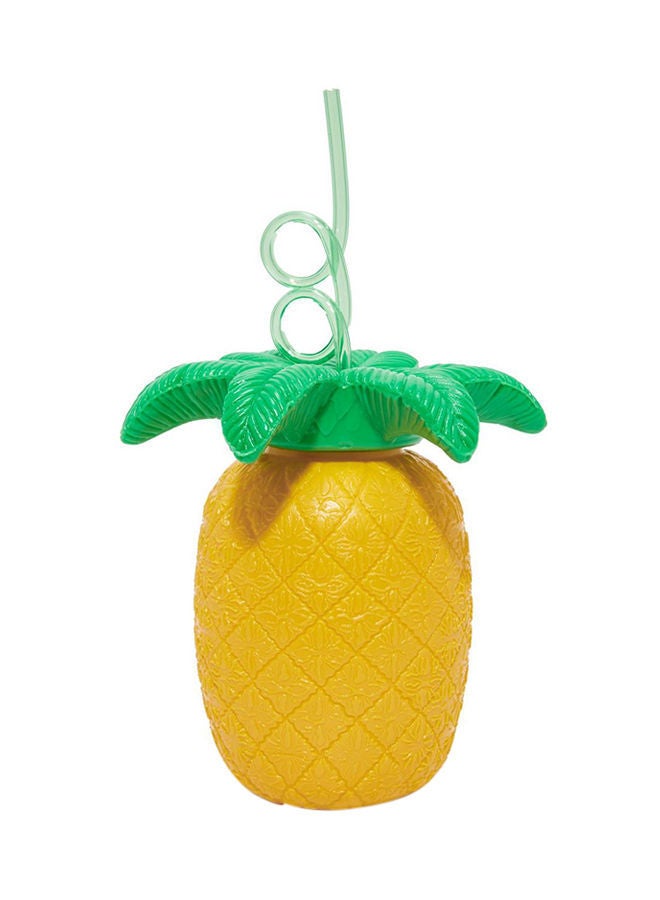 Pineapple Sipper Cup Yellow/Green