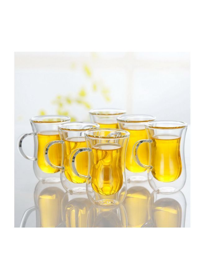 Travel Coffee Mug With Handle Clear 56x90x35millimeter