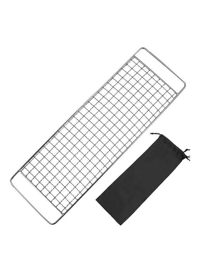 Outdoor Picnic Camping Barbecue Grill Net And Storage Pouch