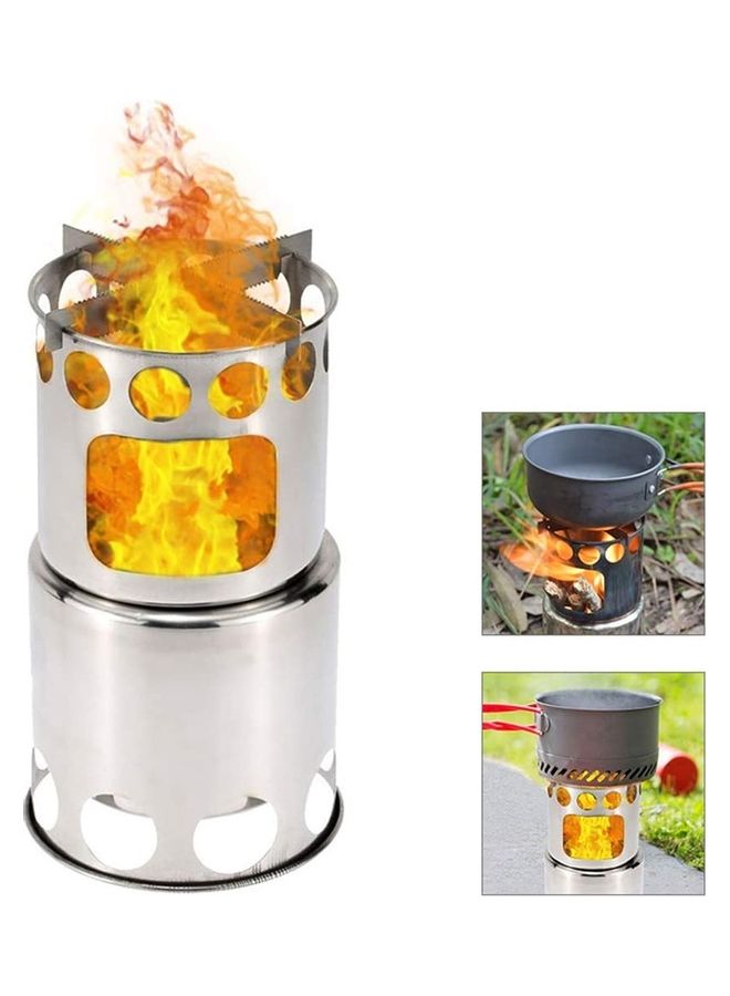 Portable Wood Burning Stove 21 x 11.5cm