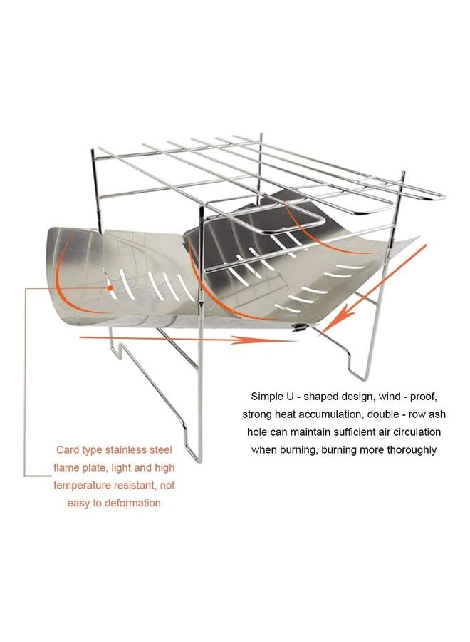 Portable Wood Burning Stove One Size