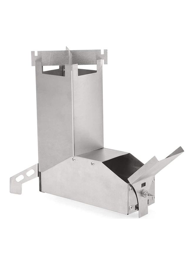 Portable Wood Burning Rocket Stove One Size