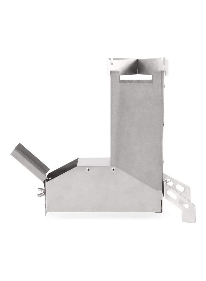 Portable Wood Burning Rocket Stove One Size