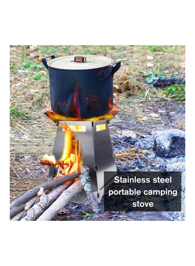 Portable Wood Burning Stove 16.5 x 24.5`cm