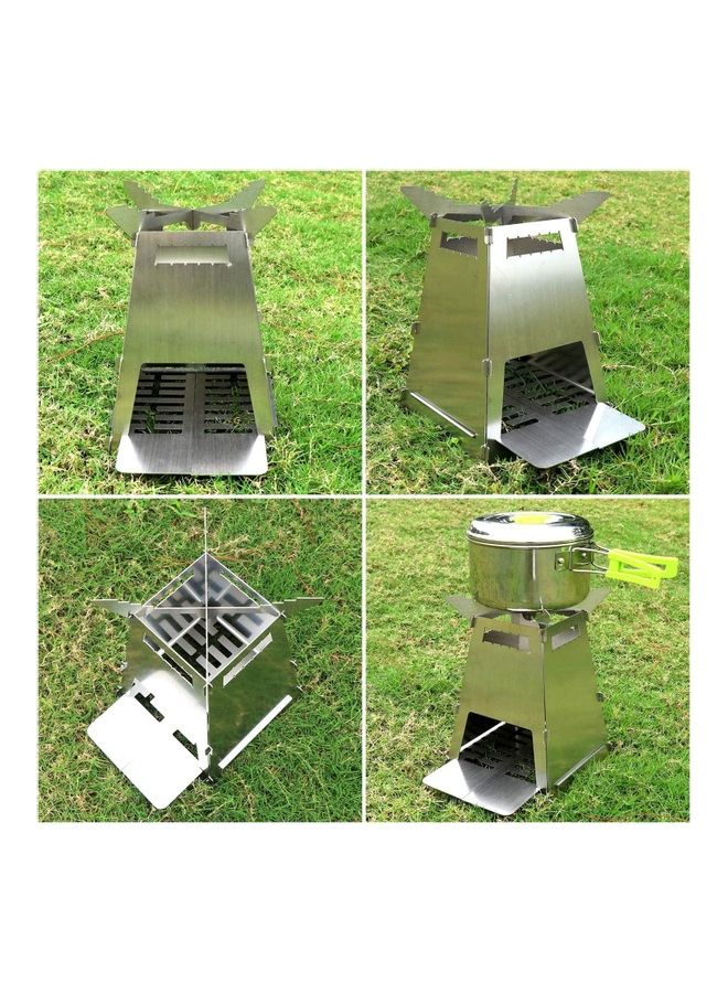 Portable Wood Burning Stove 16.5 x 24.5`cm