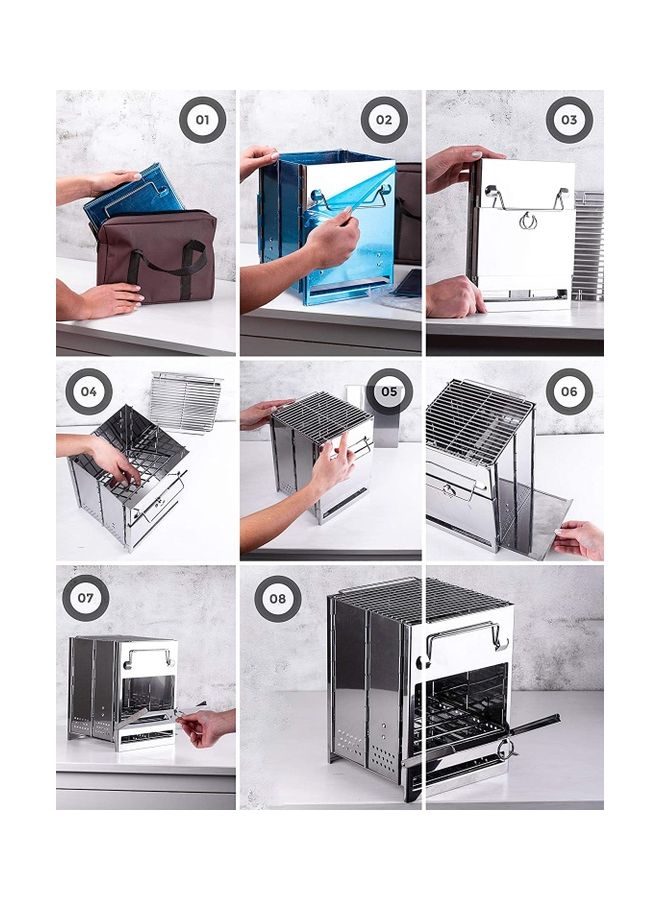 Portable Wood Burning Stove One Size
