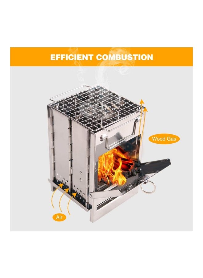 Portable Wood Burning Stove 8.3 x 5.9 5.5inch
