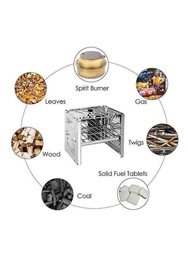 Portable Wood Burning Stove One Size