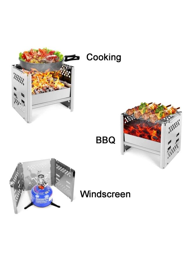 Portable Wood Burning Stove One Size
