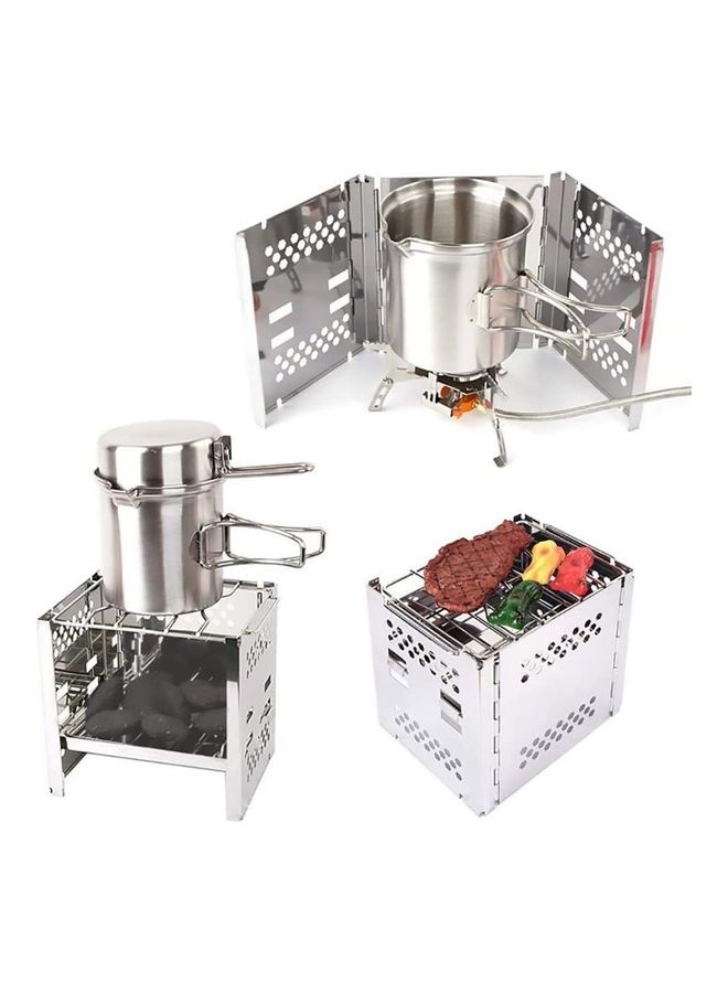 Portable Wood Burning Stove 205 x 155 60mm
