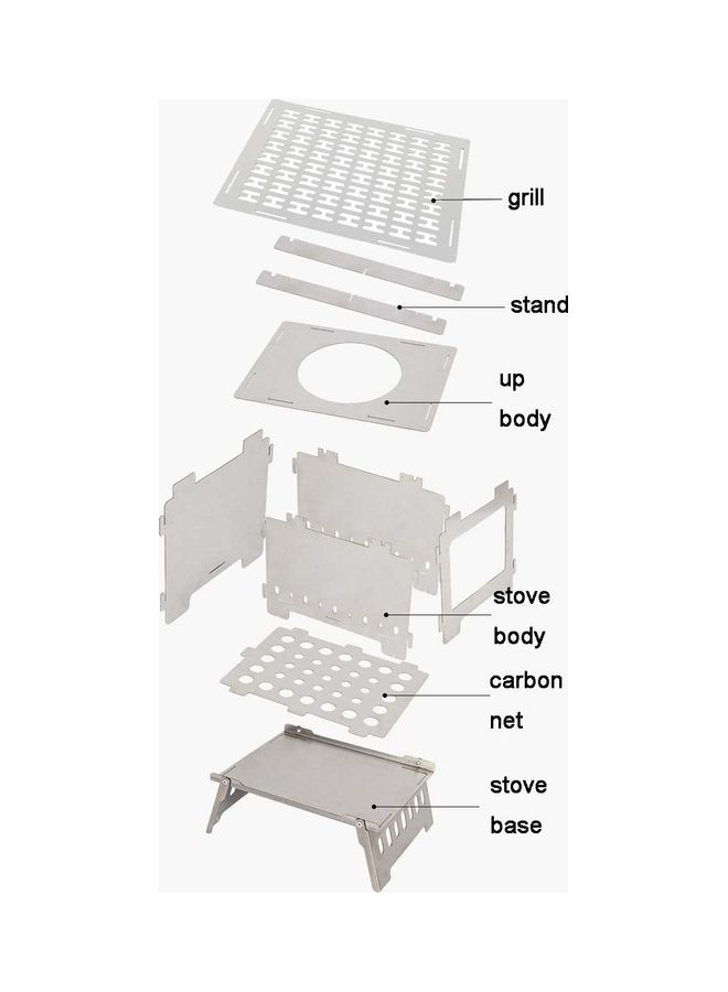 Portable Wood Burning Stove One Size