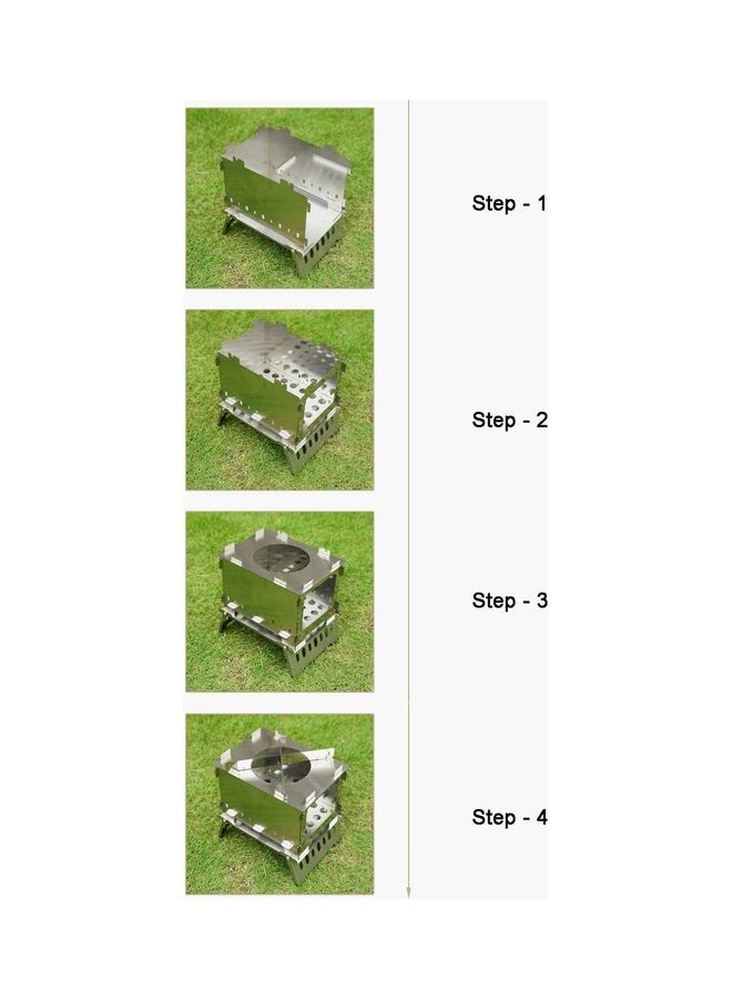 Portable Wood Burning Stove One Size