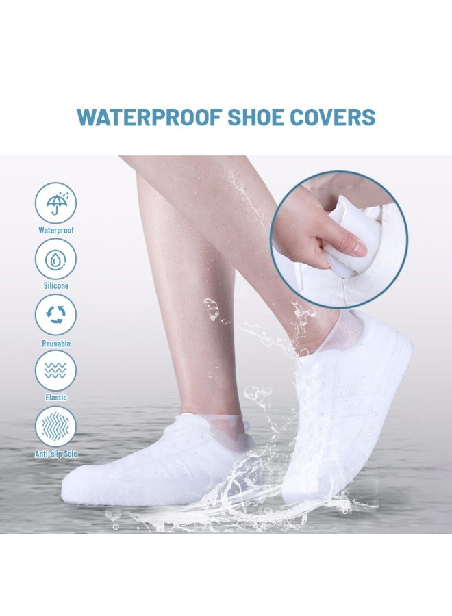 Waterproof Silicone Shoe Covers M