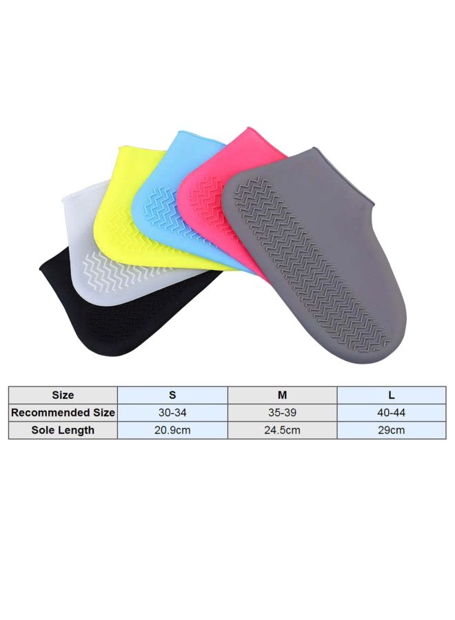 Waterproof Silicone Shoe Covers M