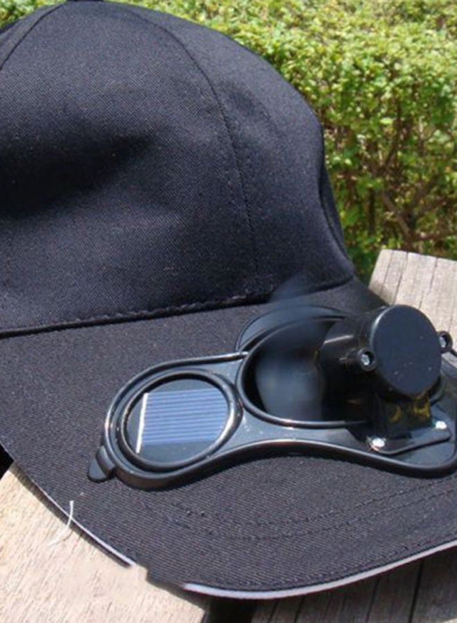 Solar Sun Power Cool Fan Sport Outdoor Hat Cap