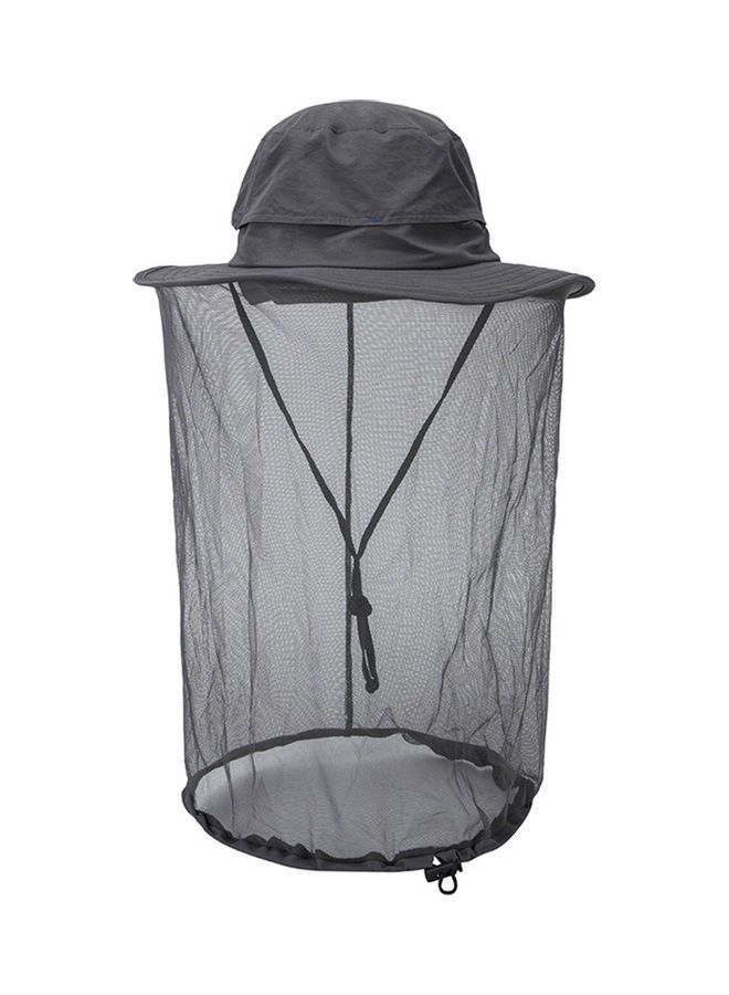 Unisex Outdoor Camping Mosquito Head Net With Sun Hat