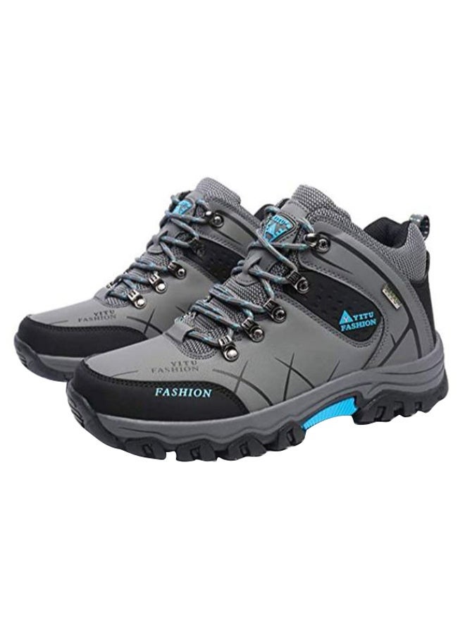 Outdoor Lace-Up Hiking Boots