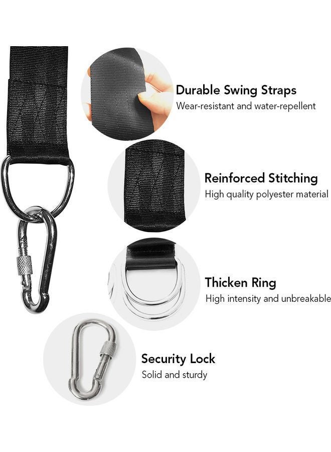 Tree Swing Hanging Straps Kit