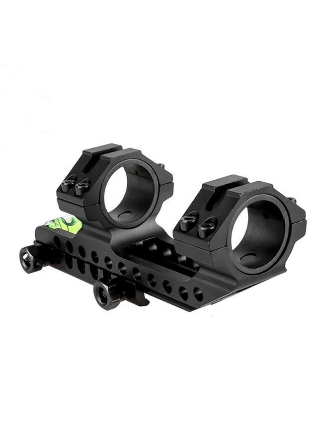 Dual Ring Scope Mount Caliber 25.4 Mm - 30Mm Bubble Level Aluminum Rail Base For Hunting Tools