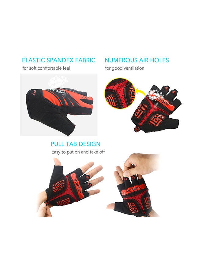 Padded Cycling Gloves 22 X 16centimeter