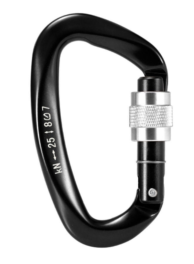 D-Ring Screw Locking Gate Carabiner