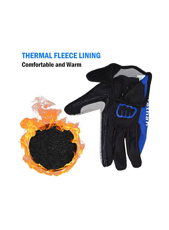 Full Finger Anti Slip Gel Pad Motorcycle MTB Road Bike Winter Cycling Gloves