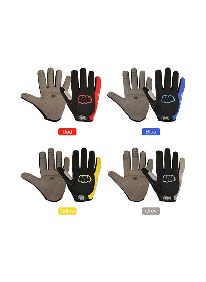 Full Finger Anti Slip Gel Pad Motorcycle MTB Road Bike Winter Cycling Gloves