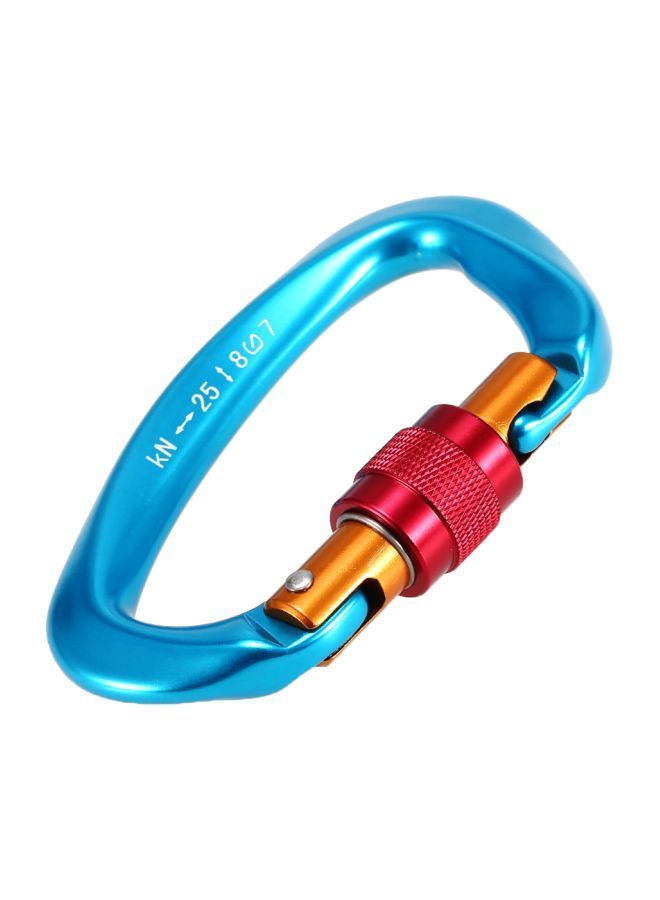 D Shape Screw Gate Carabiner