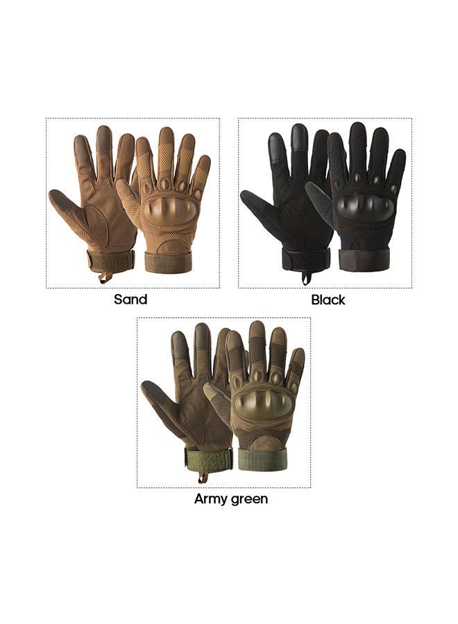 Full Finger Design Outdoor Sports Touchscreen Cycling Gloves 23 X 10centimeter