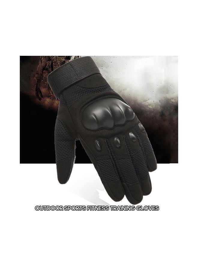 Full Finger Design Outdoor Sports Touchscreen Cycling Gloves 23 X 10centimeter