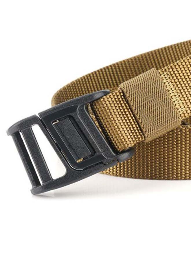 Adjustable Webbing Belt With Quick Release Magnetic Buckle