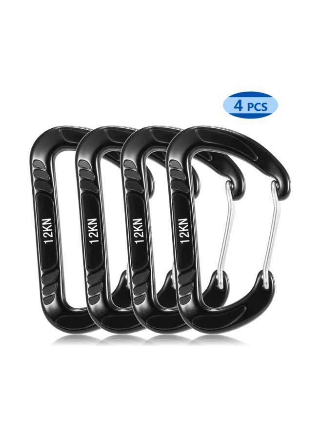 4-Piece Wiregate Carabiner