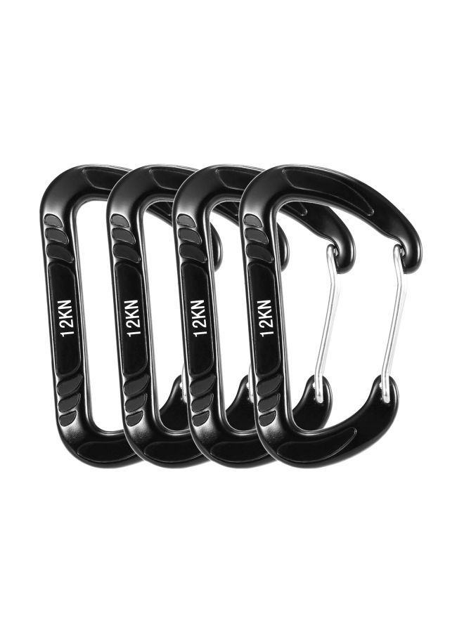 4-Piece Wiregate Carabiner