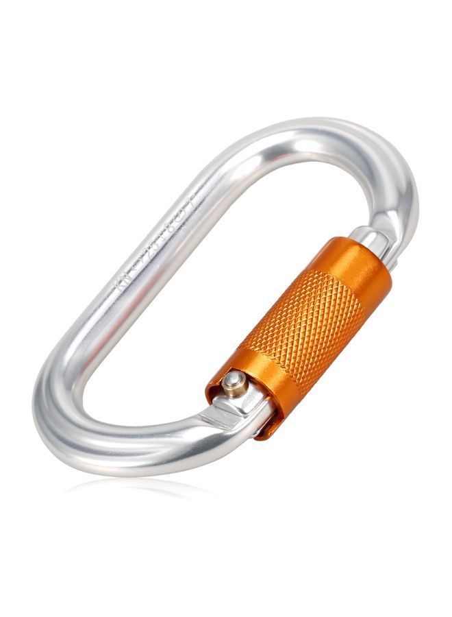 D Shape Auto-Locking Gate Carabiner