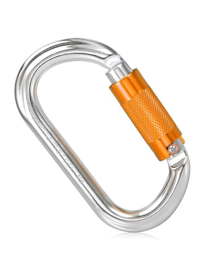 D Shape Auto-Locking Gate Carabiner