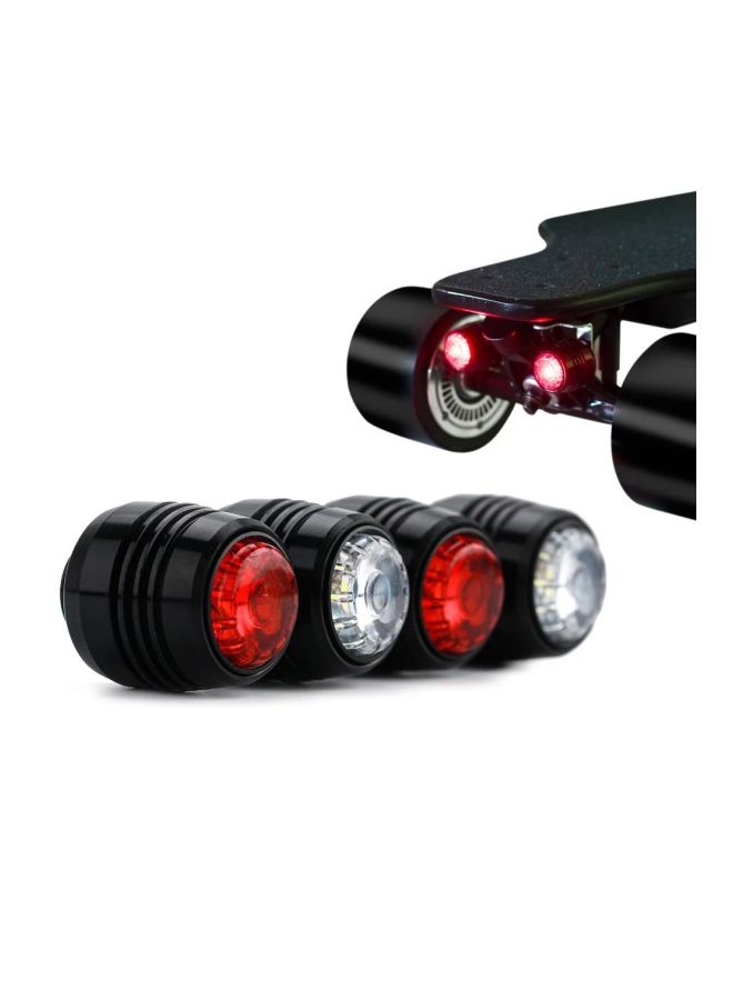 4-Piece Skateboard LED Lights