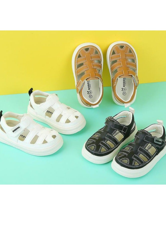 Small And Medium-Sized Boys' Toe Cap Sandals Functional Walking Shoes