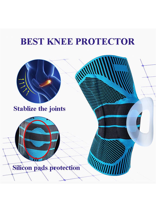 2-Piece Silicone Knee Pads M