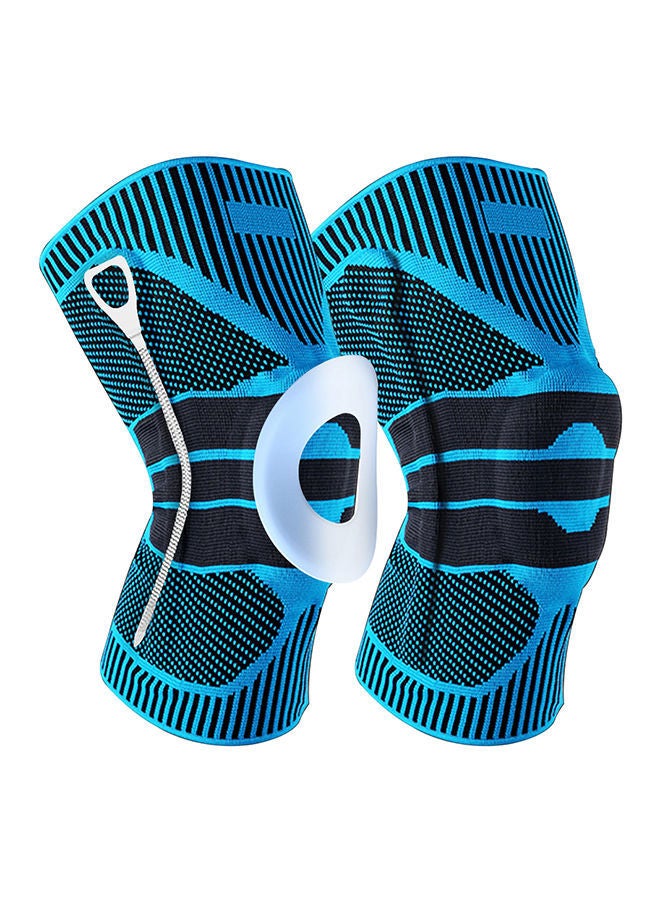 2-Piece Silicone Knee Pads M