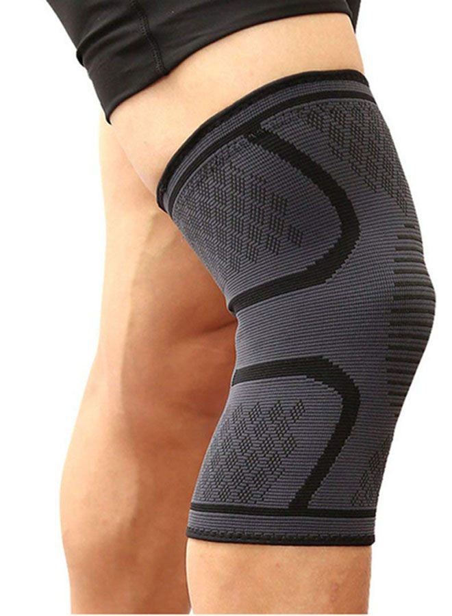 Non-Slip Sports Protective Knit Knee Pad L