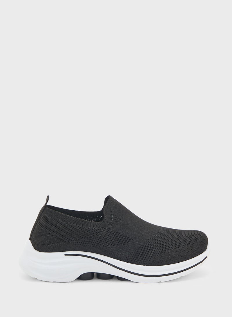 Fly Knit Slip On  Comfort Shoe