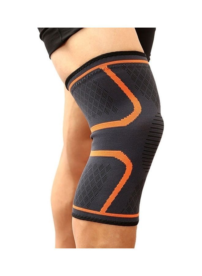 2-Piece Elastic Nylon Sports Knee Pads